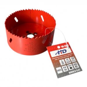 Коронка биметаллическая по металлу и дереву 98мм., L38мм., 5/8"-18UNF, HSS M3 HD-3344