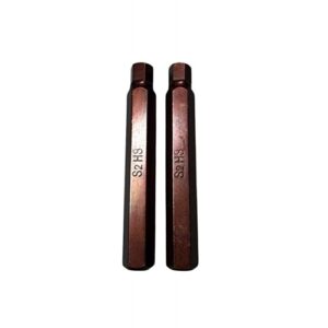 Бита HEX H8 10x75мм S2 под ключ, 2 штуки HD-10H0875