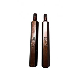 Бита SPLINE M6 10x75мм S2 под ключ, 2 штуки HD-10M0675