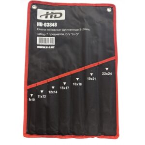 Органайзер тканевый для набора ключей 8-24мм EXTRA LONG удлиненных HD-03848C