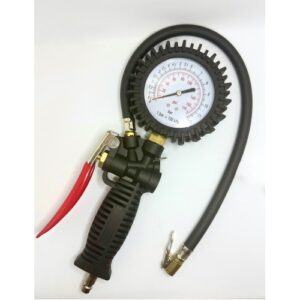 Пневмопистолет с поворотным манометром 12 Бaр  для подкачки колёс PROFI HD-80G