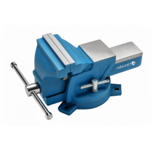 Тиски слесарные 150мм, 15кг, поворотные на 360гр. Hoegert HT3B612