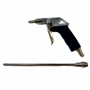 Пневмопистолет для продувки с 2-мя форсунками-удлинителями HD-2373