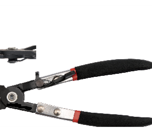 Щипцы к хомутам зажимным распорным 215мм изогнутые 45° (тип - ) HD-0651