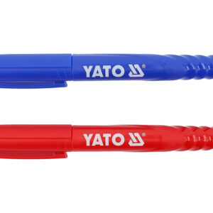 Маркеры технические, 2 шт, красный-синий Yato YT-69301