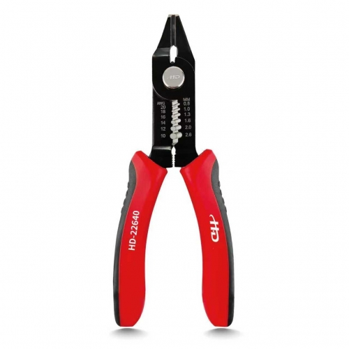 Бокорезы с функцией снятия изоляции 140 мм, 65Mn+TPR, RHC45-51 HD-22640