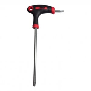 Ключ TORX c T-образной ручкой T15 16х50х75мм с отверстием, CrV HD-05604