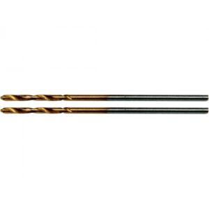 Сверло по металлу спиральное 1.0мм HSS-TiN, 2шт HD-44630