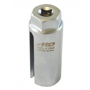 Головка для откручивания кислородных датчиков (лямбда-зонд) 22мм, L80мм, 3/8" CrV HD-1754