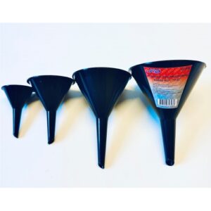 Воронки пластмассовые d63, 83, 105, 125мм, набор 4шт. HD-0698