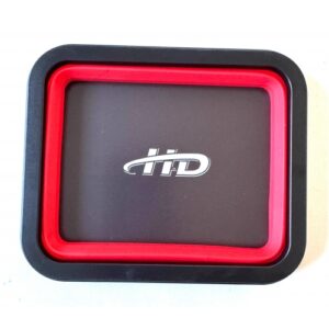 Лоток магнитный силиконовый складной для деталей 132х158х15-45 мм, цвет красный HD-083132R