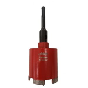 Сверло корончатое алмазное по бетону 72х100 мм с хвост. SDS-Plus, M16, 5 сег, лаз. сварка HD-60467