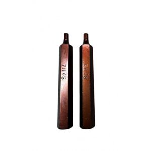 Бита HEX H4 10x75мм S2 под ключ, 2 штуки HD-10H0475