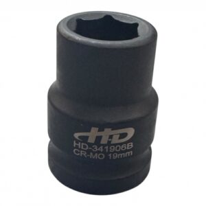 Головка торцевая ударная 3/4" 6гр. 19мм L54мм CrMo HD-341906B