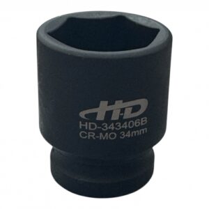 Головка торцевая ударная 3/4" 6гр. 34мм L58мм CrMo HD-343406B