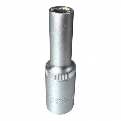 Головка торцевая 1/2" 6гр. 9мм L76мм CrV HD-1222