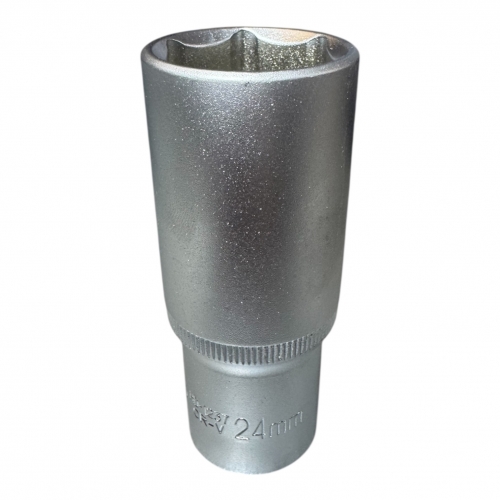 Головка торцевая 1/2" 6гр. 24мм L76мм CrV HD-1237