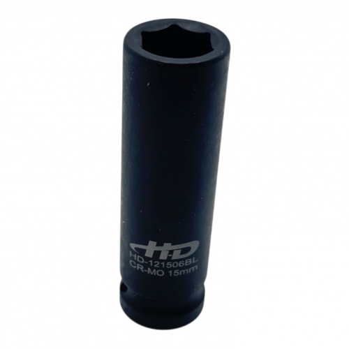 Головка торцевая ударная 1/2" 6гр. 15мм L78мм CrMo HD-121506BL