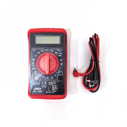 Мультиметр цифровой 0-500 V, 0-5 A HD-73080