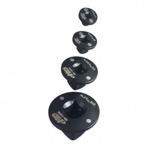 Головки-переходники низкопрофильные 1/4"-1", CrMo, набор 4 предмета HD-10670