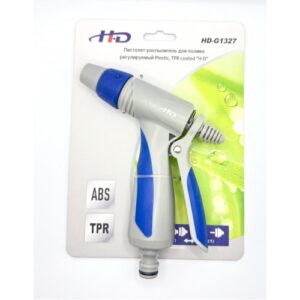 Пистолет-распылитель для полива регулируемый Plastic, TPR coated HD-G1327