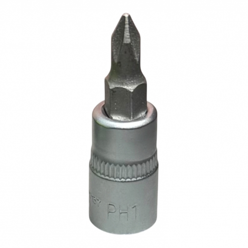 Головка 1/4" с насадкой крестовой PH1, длина 37 мм HD-14PH0137