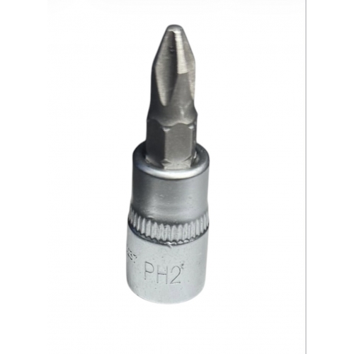Головка 1/4" с насадкой крестовой PH2, длина 37 мм HD-14PH0237
