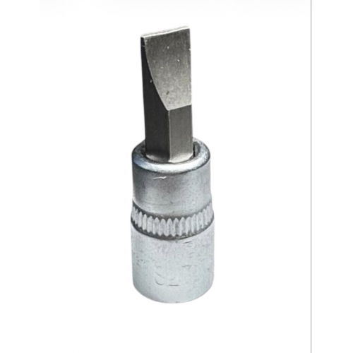 Головка 1/4" с насадкой шлицевой 7 мм, длина 37 мм HD-14SL0737
